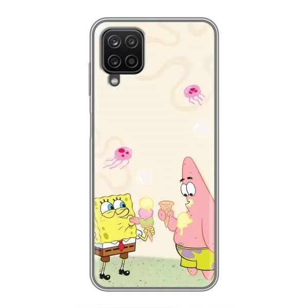 Чехол с принтом «Патрик и Боб» для Samsung Galaxy A12 Чехол с принтом «Патрик и Боб» для Samsung Galaxy A12
