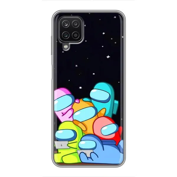 Чехол с принтом «Скины в космосе» для Samsung Galaxy A12
