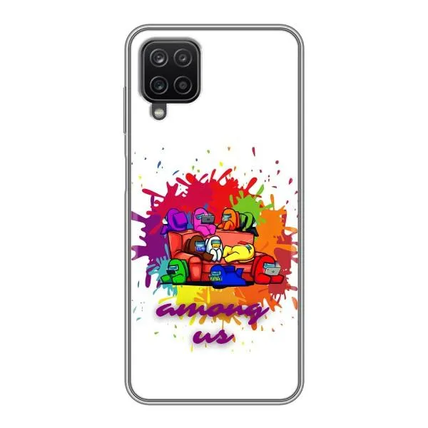 Чехол с принтом «Яркий АмонгАс» для Samsung Galaxy A12