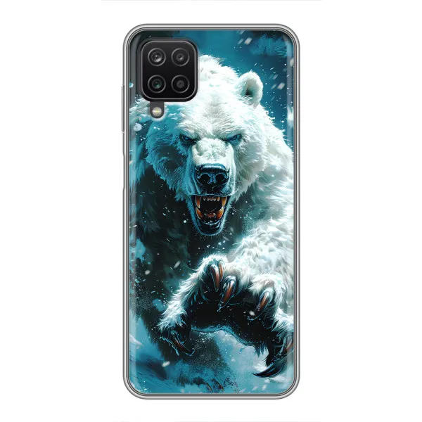Чехол с принтом «Полярный медведь» для Samsung Galaxy A12