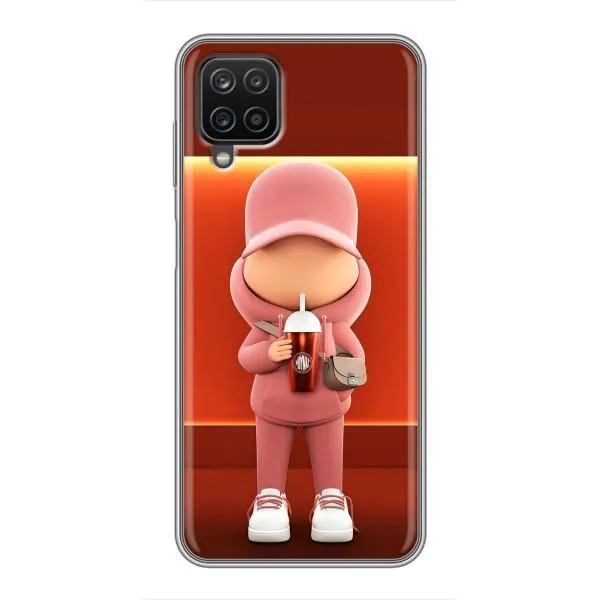 Чехол с принтом «С Кофе» для Samsung Galaxy A12 Чехол с принтом «С Кофе» для Samsung Galaxy A12