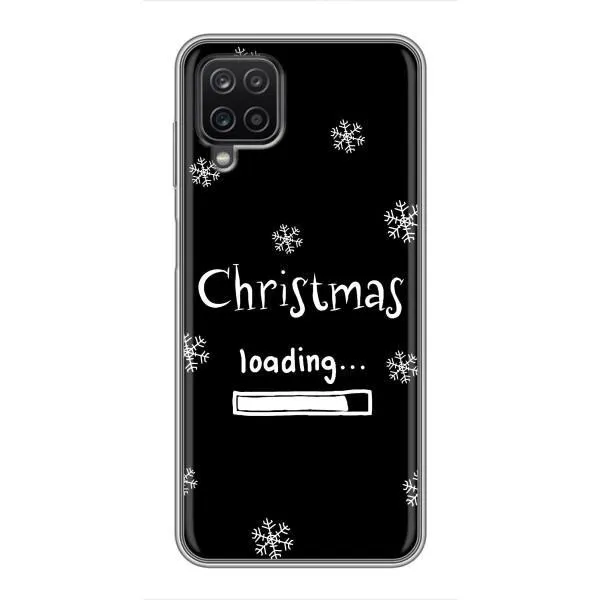 Чехол с принтом «Christmas loading» для Samsung Galaxy A12 Чехол с принтом «Christmas loading» для Samsung Galaxy A12