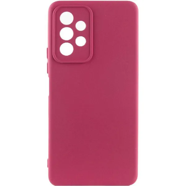 Чехол TPU GETMAN Liquid Silk Full Camera для Samsung Galaxy A13 4G — Бордовый — фото 1 Чехол TPU GETMAN Liquid Silk Full Camera для Samsung Galaxy A13 4G — Бордовый — фото 1