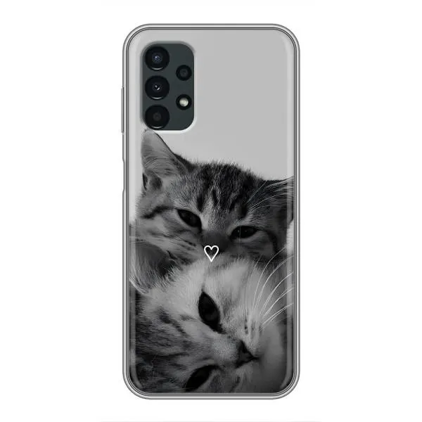 Чехол с принтом «Пара котов» для Samsung Galaxy A13 (4G)