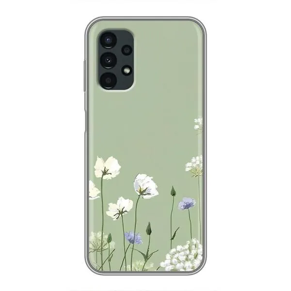 Чохол з принтом «Квіти на зеленому» для Samsung Galaxy A13 (4G) Чохол з принтом «Квіти на зеленому» для Samsung Galaxy A13 (4G)