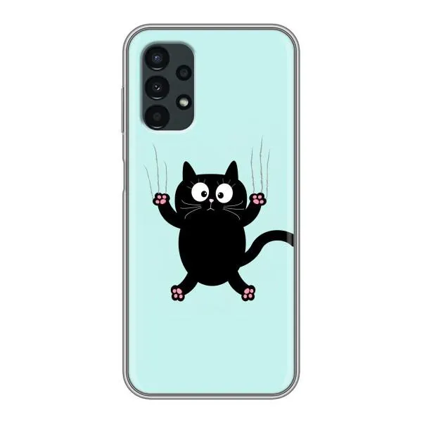 Чехол с принтом «Падающий кот» для Samsung Galaxy A13 (5G) Чехол с принтом «Падающий кот» для Samsung Galaxy A13 (5G)
