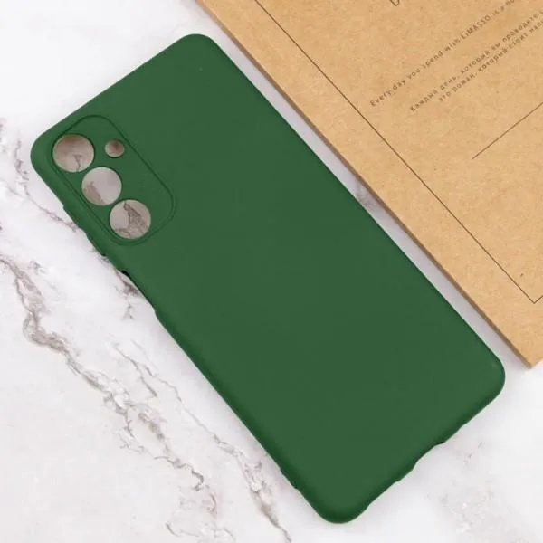 Чехол Silicone Cover Lakshmi Full Camera (A) для Samsung Galaxy A14 4G/5G — Зеленый — фото 4
