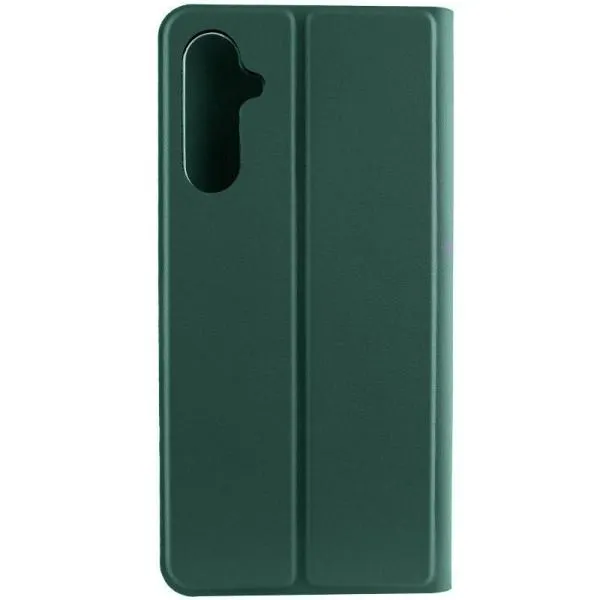 Кожаный чехол-книжка GETMAN Elegant (PU) для Samsung Galaxy A14 4G/5G — Зеленый — фото 2 Кожаный чехол-книжка GETMAN Elegant (PU) для Samsung Galaxy A14 4G/5G — Зеленый — фото 2
