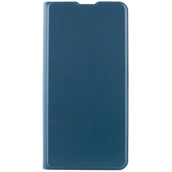 Кожаный чехол-книжка GETMAN Elegant (PU) для Samsung Galaxy A14 4G/5G — Синий — фото 1