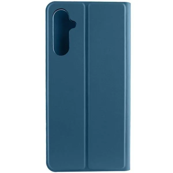 Кожаный чехол-книжка GETMAN Elegant (PU) для Samsung Galaxy A14 4G/5G — Синий — фото 2