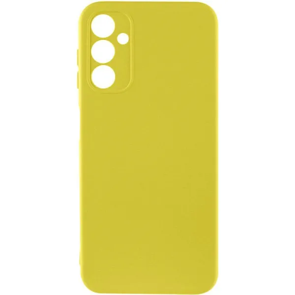 Чехол TPU GETMAN Liquid Silk Full Camera для Samsung Galaxy A14 4G/5G — Желтый — фото 1 Чехол TPU GETMAN Liquid Silk Full Camera для Samsung Galaxy A14 4G/5G — Желтый — фото 1