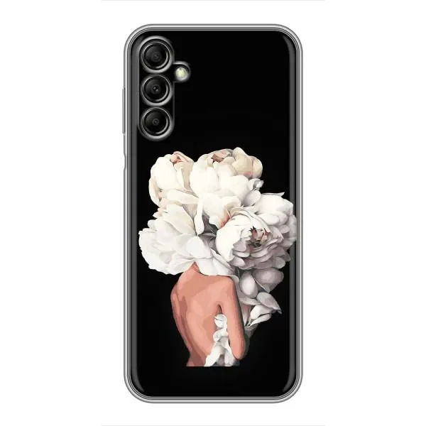Чехол с принтом «Белые цветы» для Samsung Galaxy A14 5G Чехол с принтом «Белые цветы» для Samsung Galaxy A14 5G