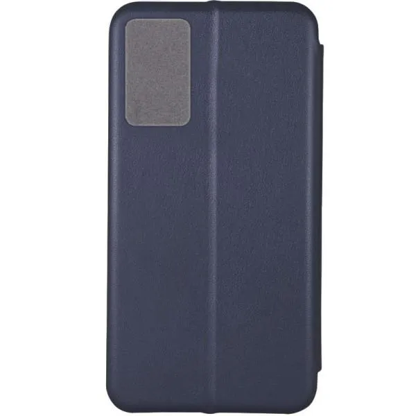 Кожаный чехол-книжка Classy для Samsung Galaxy A15 4G/5G / M15 5G — Темно-синий — фото 2