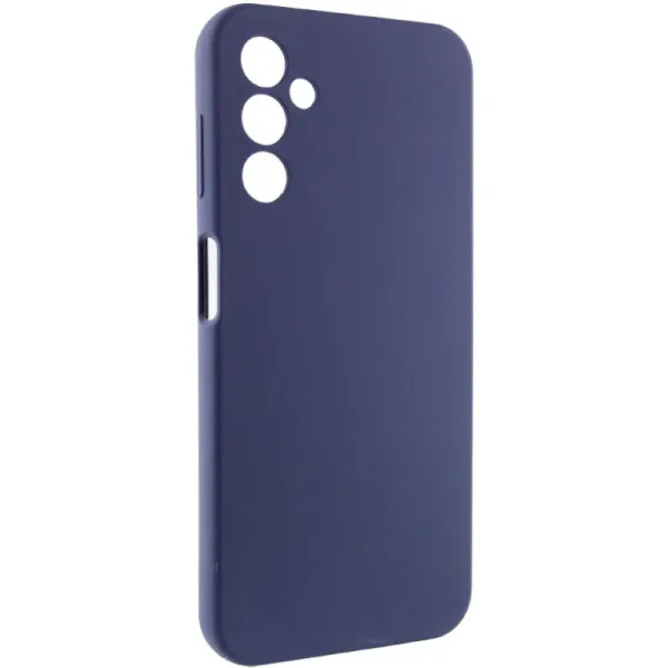Чехол Silicone Cover Lakshmi Full Camera (AAA) для Samsung Galaxy A15 4G/5G / M15 5G — Темно-синий — фото 2