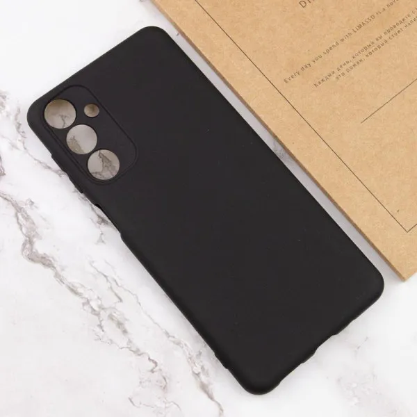 Чехол TPU GETMAN Liquid Silk Full Camera для Samsung Galaxy A15 4G/5G / M15 5G — Черный — фото 4 Чехол TPU GETMAN Liquid Silk Full Camera для Samsung Galaxy A15 4G/5G / M15 5G — Черный — фото 4