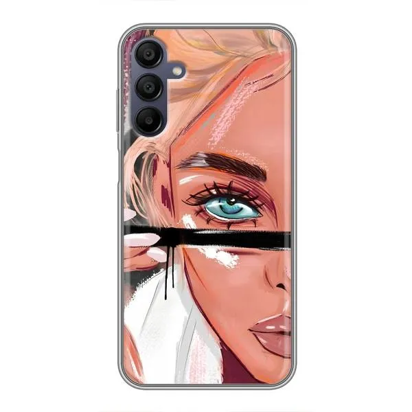 Чехол с принтом «Макияж» для Samsung Galaxy A15 (A155)