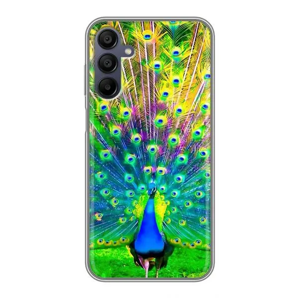 Чехол с принтом «Яркий Павлин» для Samsung Galaxy A15 (A155) Чехол с принтом «Яркий Павлин» для Samsung Galaxy A15 (A155)