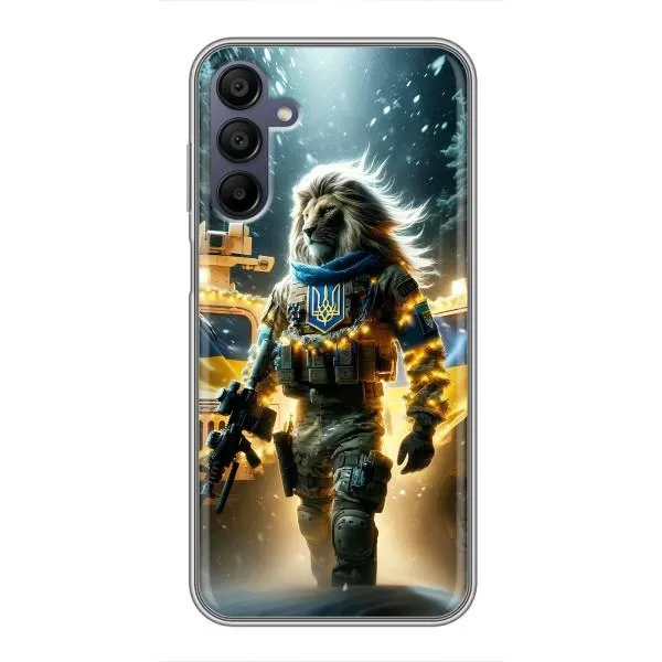 Чехол с принтом «ЛЕВ ЗСУ» для Samsung Galaxy A15 (A155) Чехол с принтом «ЛЕВ ЗСУ» для Samsung Galaxy A15 (A155)