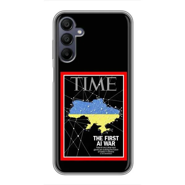 Чехол с принтом «TIME Ukraine» для Samsung Galaxy A15 (A155) Чехол с принтом «TIME Ukraine» для Samsung Galaxy A15 (A155)