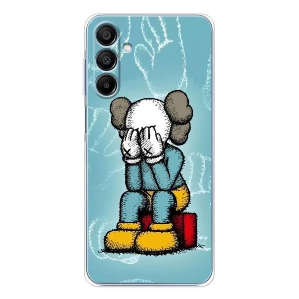 Чехол с принтом «Плач Bearbrick» для Samsung Galaxy A16