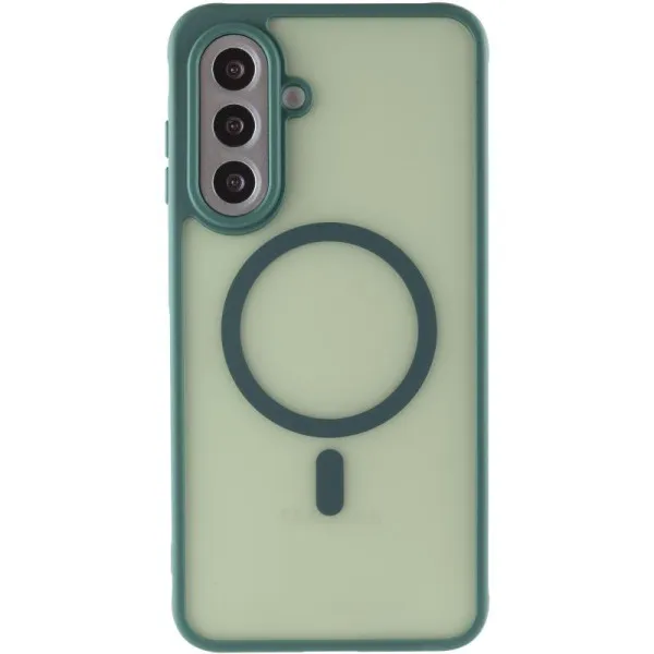 Чехол TPU Bloom with Magnetic Fit для Samsung Galaxy A18 / A17 — Зеленый — фото 2 Чехол TPU Bloom with Magnetic Fit для Samsung Galaxy A18 / A17 — Зеленый — фото 2