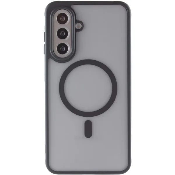 Чохол TPU Bloom with Magnetic Fit для Samsung Galaxy A18 / A17 — Чорний — фото 2