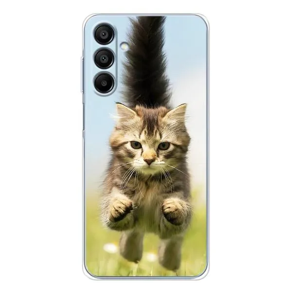 Чехол с принтом «Прыжок кота» для Samsung Galaxy A17