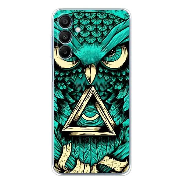 Чехол с принтом «Сова с глазом» для Samsung Galaxy A17 Чехол с принтом «Сова с глазом» для Samsung Galaxy A17
