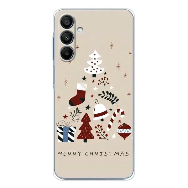 Чехол с принтом «Merry Christmas» для Samsung Galaxy A17 Чехол с принтом «Merry Christmas» для Samsung Galaxy A17