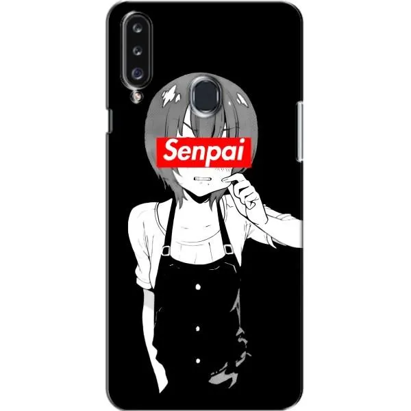 Чехол с принтом «Senpai» для Samsung Galaxy A20s (A207)