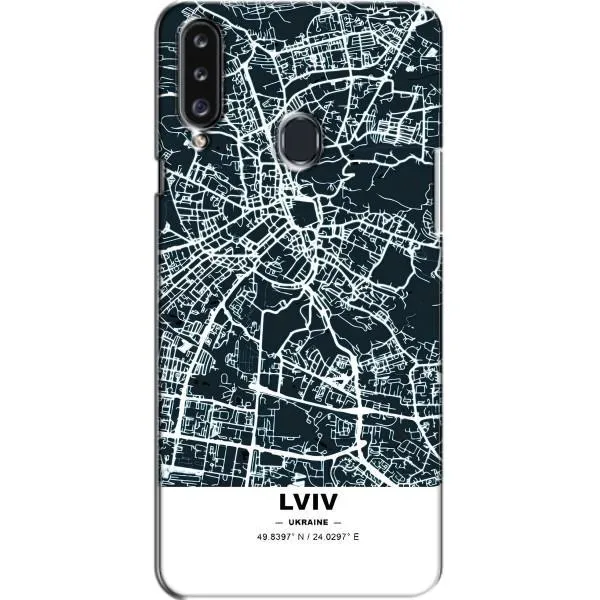 Чехол с принтом «Львов» для Samsung Galaxy A20s (A207)