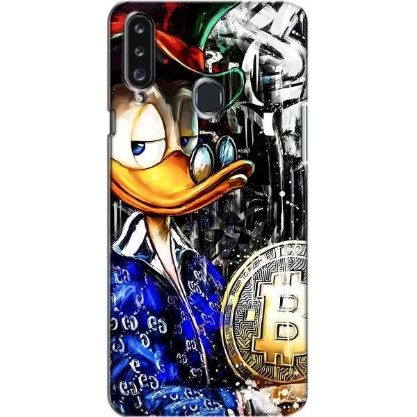 Чехол с принтом «Биткойн Скрудж» для Samsung Galaxy A20s (A207) Чехол с принтом «Биткойн Скрудж» для Samsung Galaxy A20s (A207)