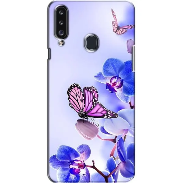 Чехол с принтом «Бабочка на цветочке» для Samsung Galaxy A20s (A207) Чехол с принтом «Бабочка на цветочке» для Samsung Galaxy A20s (A207)