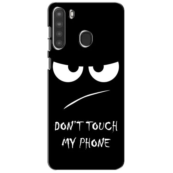 Чохол з принтом «Dont Touch» для Samsung Galaxy A21 (A215)