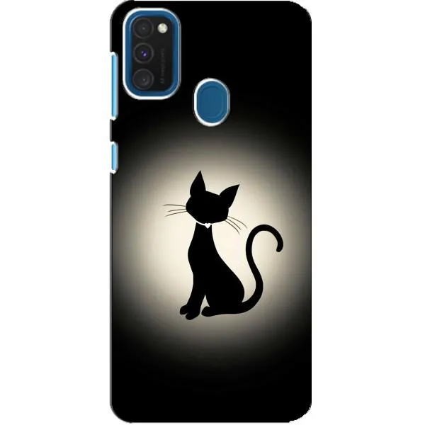Чехол с принтом «Силуэт котика» для Samsung Galaxy A21s Чехол с принтом «Силуэт котика» для Samsung Galaxy A21s