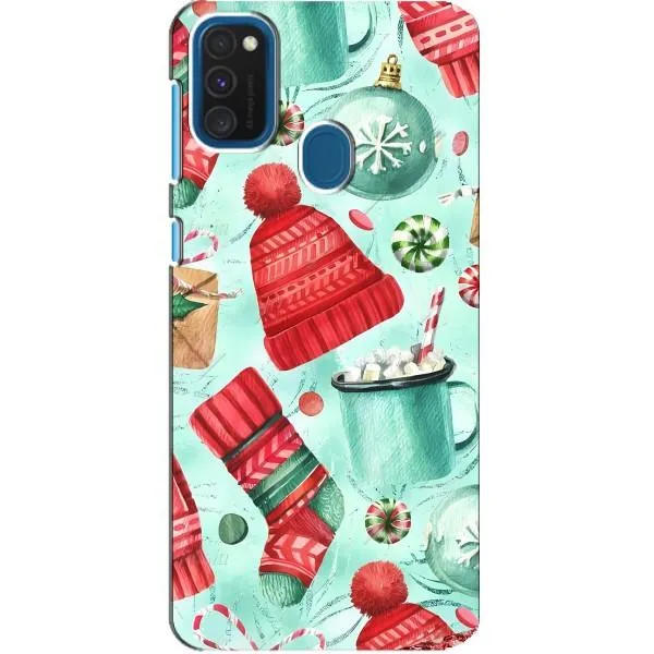 Чехол с принтом «Одежда НГ» для Samsung Galaxy A21s Чехол с принтом «Одежда НГ» для Samsung Galaxy A21s