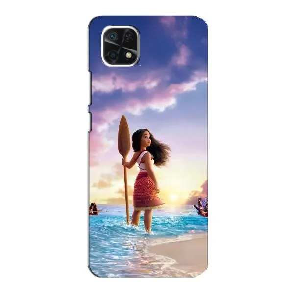 Чехол с принтом «Моана с веслом» для Samsung Galaxy A22 5G