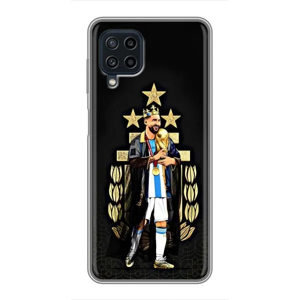 Чехол с принтом «Месси Король» для Samsung Galaxy A22 Чехол с принтом «Месси Король» для Samsung Galaxy A22