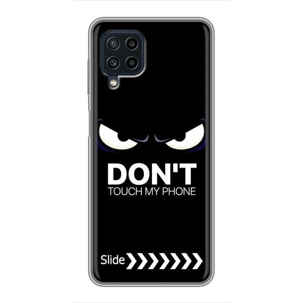 Чехол с принтом «Не трогай телефон» для Samsung Galaxy A22
