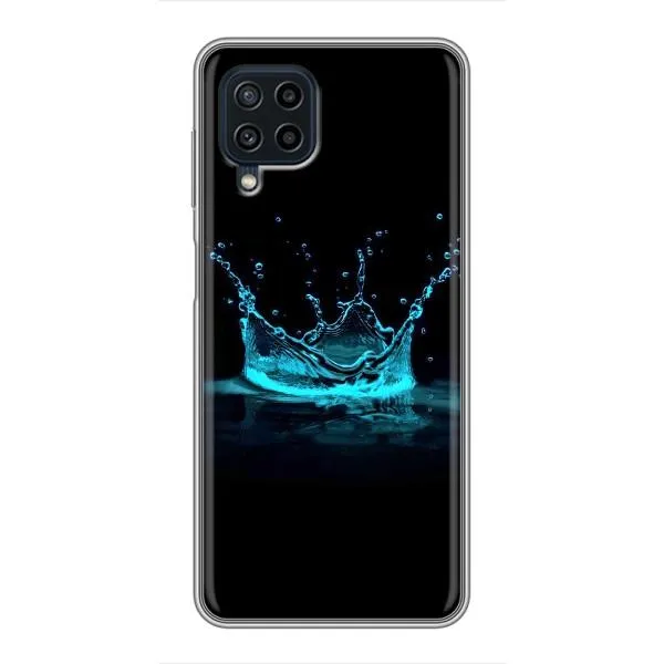 Чехол с принтом «Капля короны» для Samsung Galaxy A22