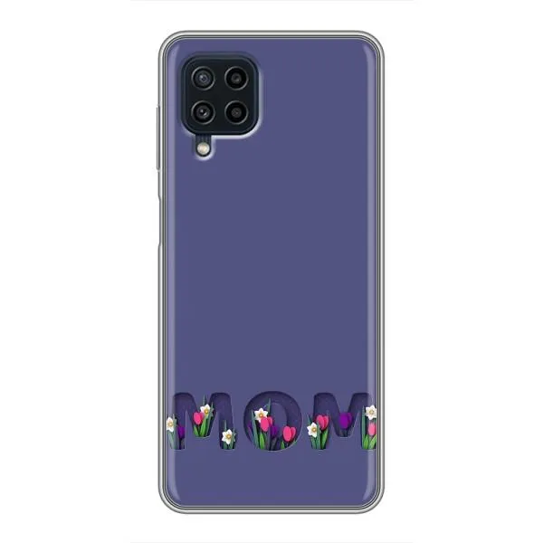 Чехол с принтом «Мама в цветах» для Samsung Galaxy A22