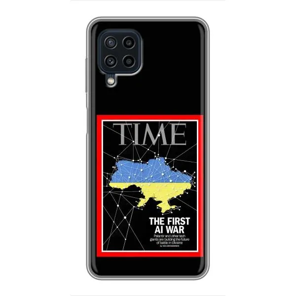 Чехол с принтом «TIME Ukraine» для Samsung Galaxy A22 Чехол с принтом «TIME Ukraine» для Samsung Galaxy A22