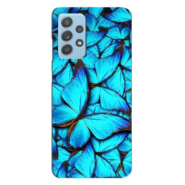 Чохол з принтом «Сині метелики» для Samsung Galaxy A23