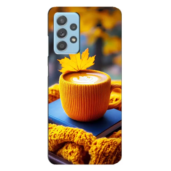 Чехол с принтом «Кофе на желтом пледе» для Samsung Galaxy A23 Чехол с принтом «Кофе на желтом пледе» для Samsung Galaxy A23