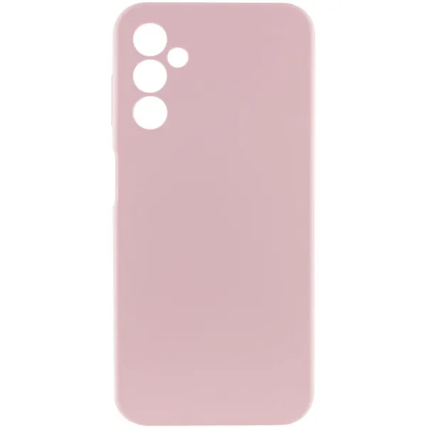Чохол Silicone Cover Lakshmi Full Camera (AAA) для Samsung Galaxy A24 4G — Рожевий — фото 1