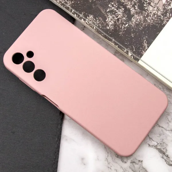 Чохол Silicone Cover Lakshmi Full Camera (AAA) для Samsung Galaxy A24 4G — Рожевий — фото 5