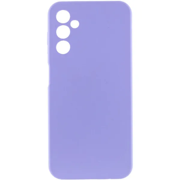Чохол Silicone Cover Lakshmi Full Camera (AAA) для Samsung Galaxy A24 4G — Бузковий — фото 1 Чохол Silicone Cover Lakshmi Full Camera (AAA) для Samsung Galaxy A24 4G — Бузковий — фото 1