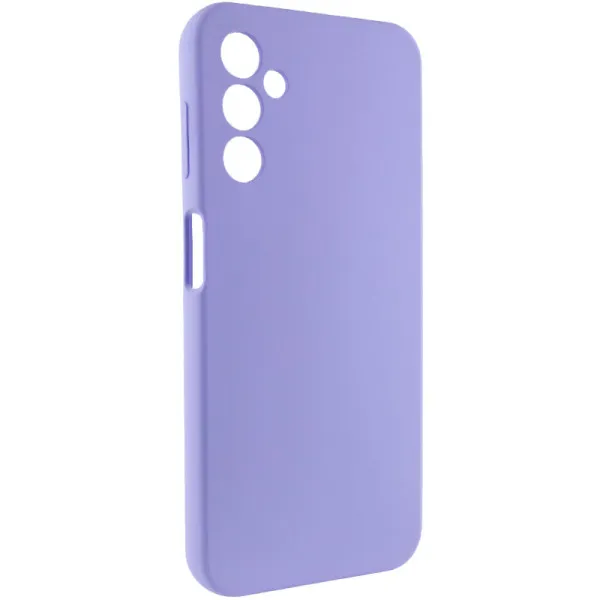 Чохол Silicone Cover Lakshmi Full Camera (AAA) для Samsung Galaxy A24 4G — Бузковий — фото 2 Чохол Silicone Cover Lakshmi Full Camera (AAA) для Samsung Galaxy A24 4G — Бузковий — фото 2