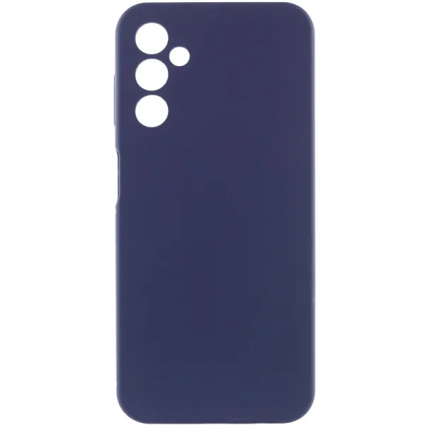 Чохол Silicone Cover Lakshmi Full Camera (AAA) для Samsung Galaxy A24 4G — Темно-синій — фото 1 Чохол Silicone Cover Lakshmi Full Camera (AAA) для Samsung Galaxy A24 4G — Темно-синій — фото 1