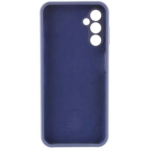 Чохол Silicone Cover Lakshmi Full Camera (AAA) для Samsung Galaxy A24 4G — Темно-синій — фото 3 Чохол Silicone Cover Lakshmi Full Camera (AAA) для Samsung Galaxy A24 4G — Темно-синій — фото 3